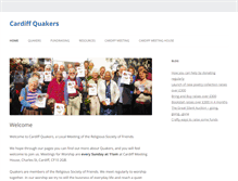 Tablet Screenshot of cardiffquakers.com